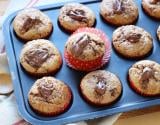 Muffins au cœur coulant de Nutella