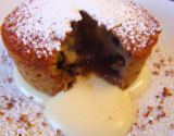 Crumble fondant au chocolat blanc