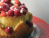 Cake quatre-quarts aux fruits rouges