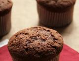 Muffins au chocolat et ses pépites