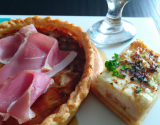 Tarte au jambon et Saint Môret