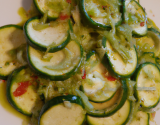 Salade de courgettes express