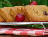 Financiers cerise au beurre de verveine