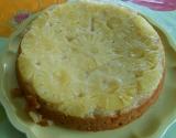 Gâteau à l'ananas au caramel blanc