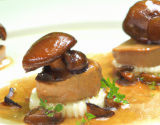 Foie gras aux champignons