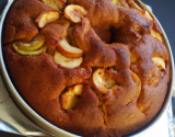 Cake aux pommes version gourmande