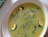 Soupe de courgettes économique