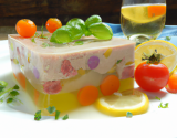 Terrine de lotte fraicheur gelée