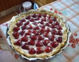 Tarte aux fraises chantilly