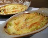 Gratin de poireaux au reblochon