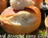 Pain brioché sans gluten