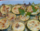 Gratin de courgettes au roquefort facile