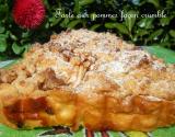 Tarte aux pommes façon crumble