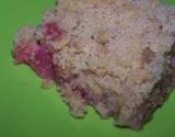 Crumble rhubarbe