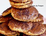 Biscuit granola et perles de chocolat