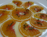 Carpaccio d'oranges