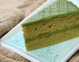 Gâteau au thé matcha