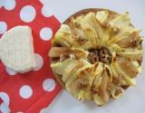 tarte poire, pomme, noix et Saint-Marcellin