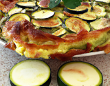 Clafoutis courgette tome de brebis