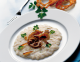 Champerloises au Risotto Michelangelo