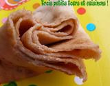 Pâte à crêpes croustillantes au parfum d'amande, sans lait ni œuf