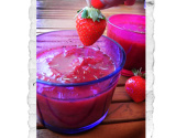 Compote fraises romarin