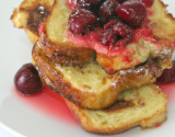 Pain perdu aux cerises