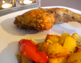 Poulet aux poivrons et aux pommes de terre