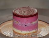 Bavarois individuel aux fruits rouges