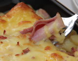 Gratin dauphinois au jambon