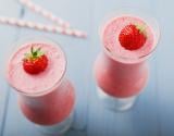 Milkshake vanille fraise