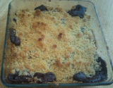 Crumble au chocolat, beurre salé