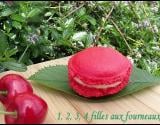 Macarons coquelicot / cerise