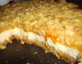 Cheesecake abricot façon crumble