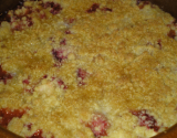 Crumble à la fraise