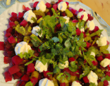 Salade de betterave à la framboise