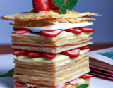 Mille-feuilles aux fraises