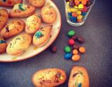 Madeleines aux M&M's