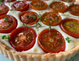 Tarte chèvre tomate