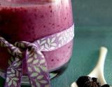 Smoothie myrtille sauvage et banane à la fève de tonka {saveur intense}