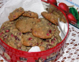 Biscuits aux canneberges / Cookies aux Cranberries