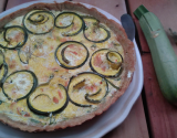 Tarte courgette surimi