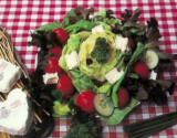 Salade croquante au fromage de Neufchâtel