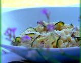 Risotto courgettes parmesan