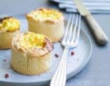 Mini-quiches aux carottes et courgettes râpées