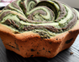 Cake marbré au pesto