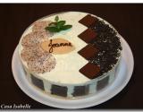 Entremet chocolat / menthe