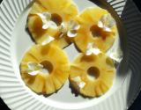 Carpaccio d'ananas à la vanille