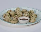 Gyozas en forme de roses