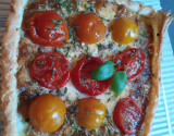 Tarte légère tomates et mozzarella base thon